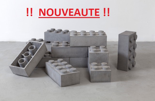 Bloc béton empilable, Bloc Lego : Neo Blocs