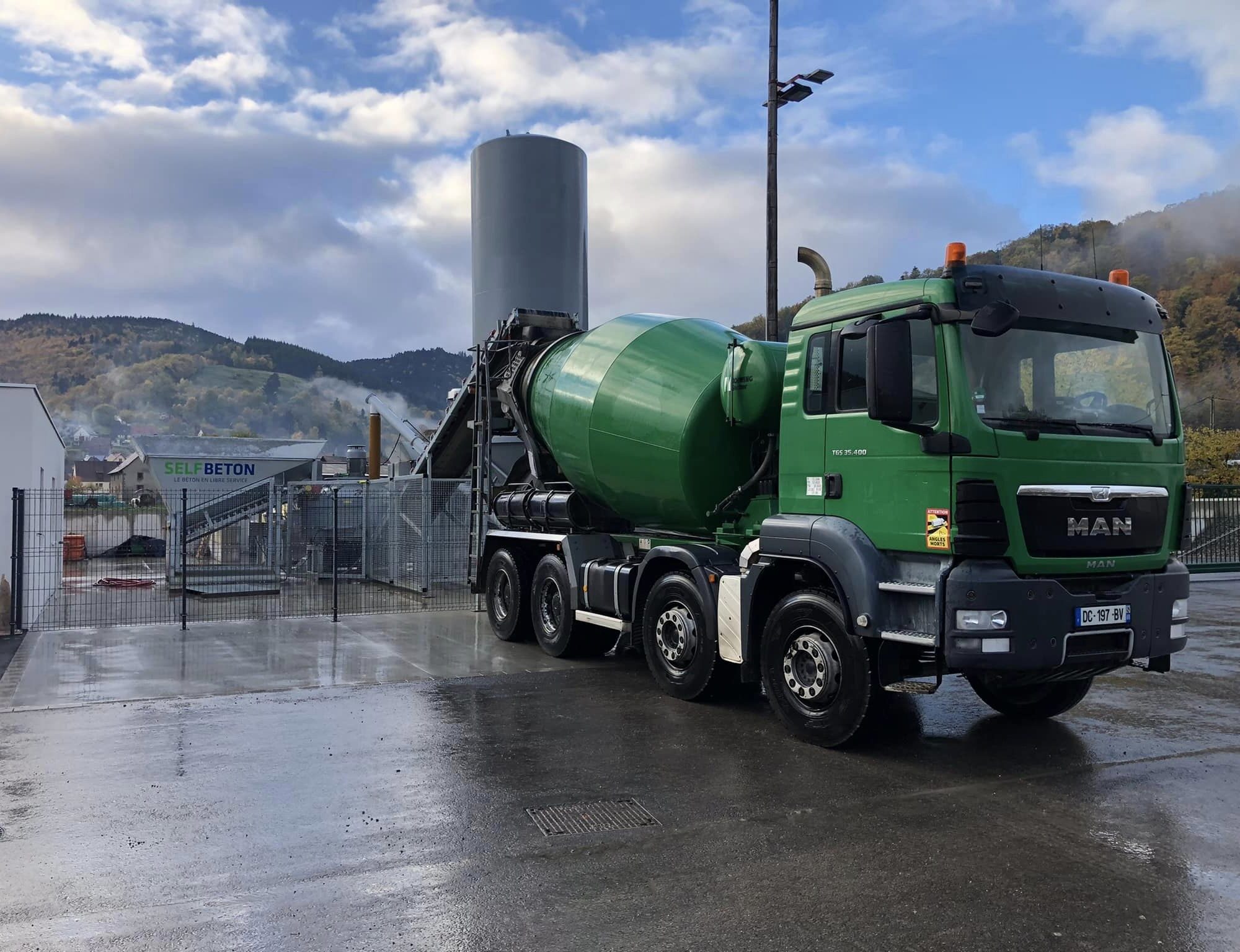 OCK BETON : vente de matériaux et distributeur automatique de béton pour votre entreprise Pfastatt